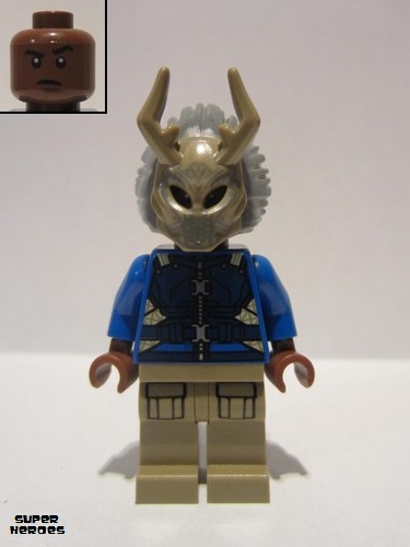 lego 2018 mini figurine sh0469 Killmonger  