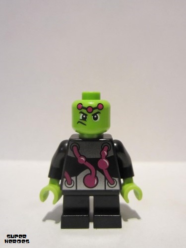 lego 2018 mini figurine sh0484 Brainiac Short Legs 
