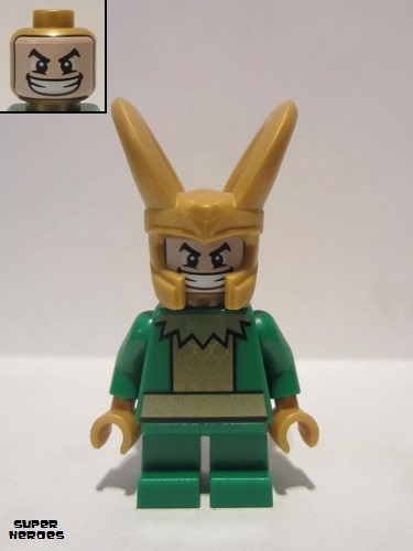 lego 2018 mini figurine sh0486 Loki