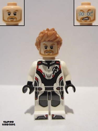 lego 2019 mini figurine sh0572 Thor White Jumpsuit 