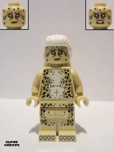 lego 2020 mini figurine sh0635 Cheetah Dr Barbara Minerva Dr Barbara Minerva