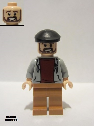 lego 2021 mini figurine sh0720 Bernie the Cab Driver  