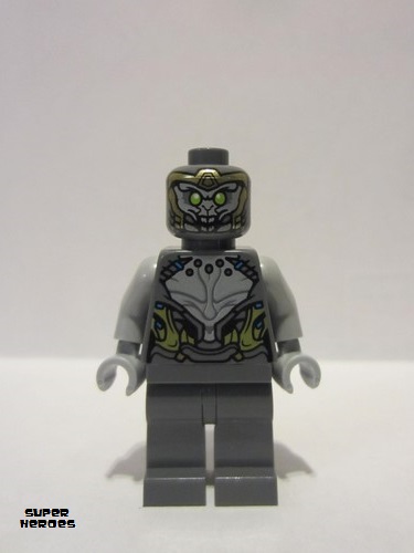 lego 2021 mini figurine sh0730 Chitauri Dark Bluish Gray 