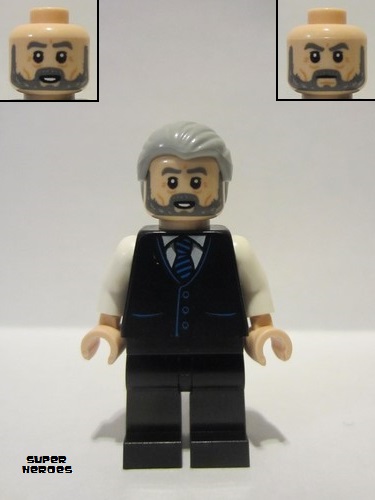 lego 2022 mini figurine sh789 Alfred Pennyworth