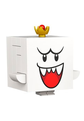 lego 2020 mini figurine mar0005 King Boo Red Tongue 