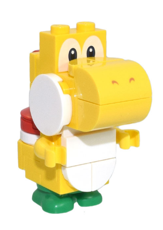 lego 2022 mini figurine mar0100 Yellow Yoshi