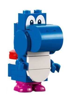 lego 2023 mini figurine mar0145 Blue Yoshi  