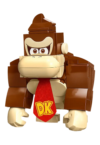 lego 2023 mini figurine mar0163 Donkey Kong