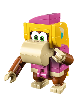 lego 2023 mini figurine mar0164 Dixie Kong