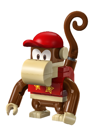 lego 2023 mini figurine mar0166 Diddy Kong