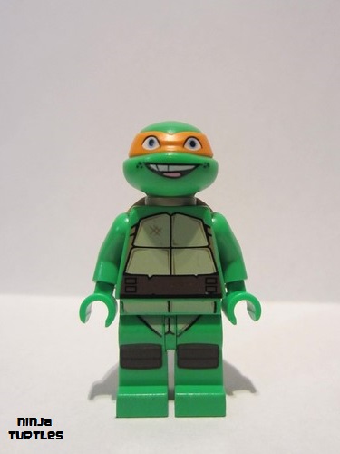 lego 2013 mini figurine tnt012 Michelangelo Grin 