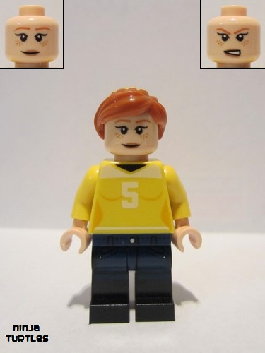 lego 2013 mini figurine tnt016 April O'Neil  