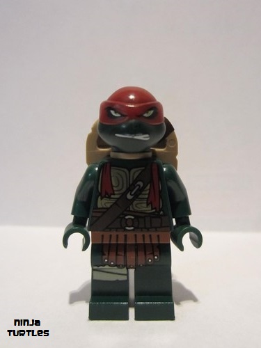 lego 2014 mini figurine tnt045 Raphael Gritted Teeth (Movie Version) 