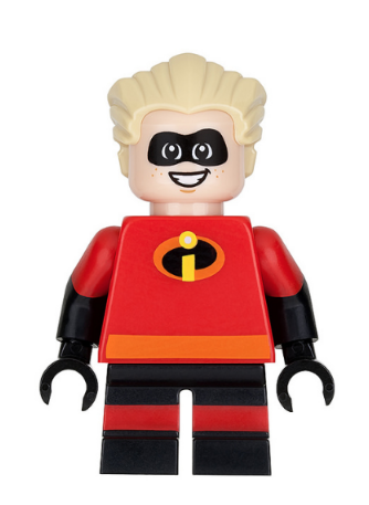 lego 2018 mini figurine incr002 Dash Parr  