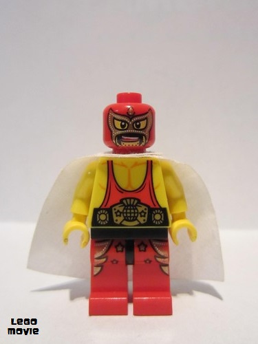 lego 2014 mini figurine tlm022 El Macho Wrestler