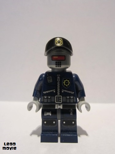 lego 2014 mini figurine tlm025 Robo SWAT