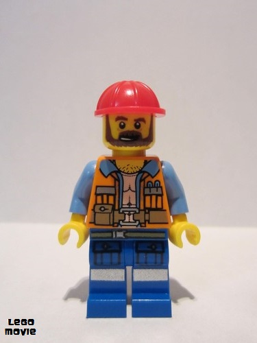 lego 2014 mini figurine tlm047 Frank the Foreman