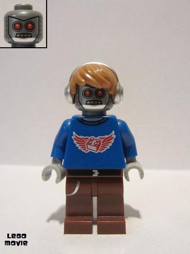 lego 2014 mini figurine tlm058 Radio DJ Robot