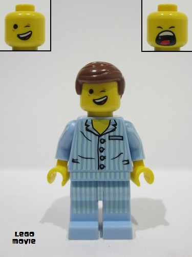 lego 2014 mini figurine tlm061 Emmet Pajamas 