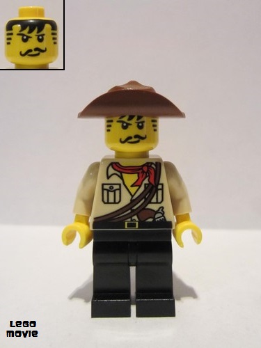 lego 2014 mini figurine tlm068 Johnny Thunder