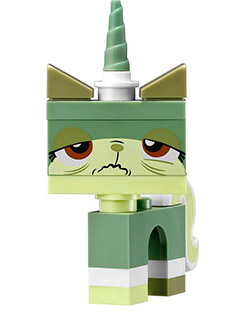 lego 2014 mini figurine tlm076 Queasy Kitty