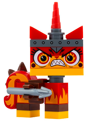 lego 2018 mini figurine tlm101 Rage Kitty