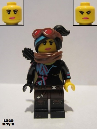 Lego Beine dunkelbraun für Minifiguren schwarze Stiefel Lucy 970c00pb0898 Neu 