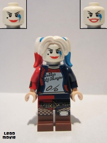 lego 2019 mini figurine tlm134 Harley Quinn