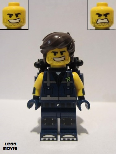 lego 2019 mini figurine tlm174 Rex Dangervest