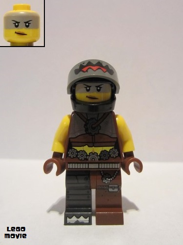 lego 2019 mini figurine tlm176 Sharkira Helmet 