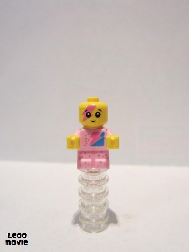 lego 2019 mini figurine tlm204 Sparkle Baby Dark Pink Lightning Around Eye 