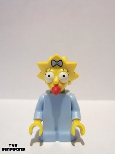 lego 2014 mini figurine sim005 Maggie Simpson