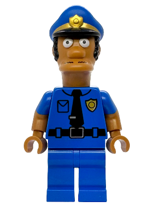 lego 2025 mini figurine sim047 Officer Lou  