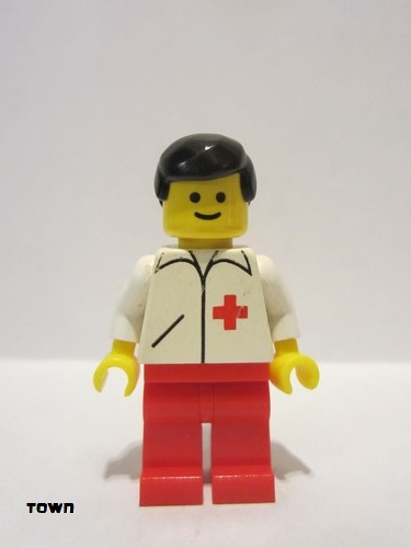 ☀️NEW LEGO MINIFIG MINIFIGURE White Stretcher City Doctor Hospital Gurney 