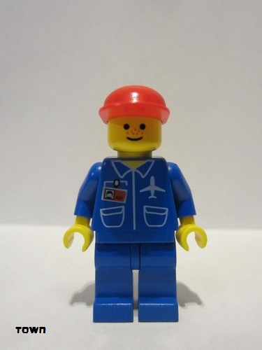 lego 1994 mini figurine air007 Airport