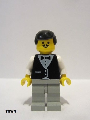 lego 1996 mini figurine wtr003 Coachman Town Vest Formal 