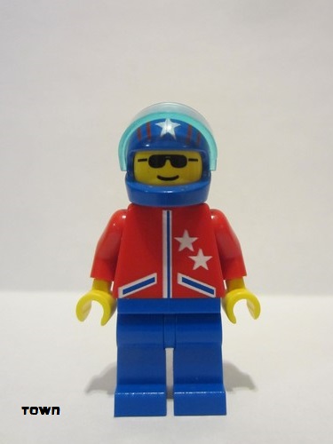 Lot de 2 casques LEGO Minifig blue Helmet 2446 Sets 7903 6346 7738 4210 6990 