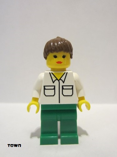 lego 1998 mini figurine twn014 Citizen