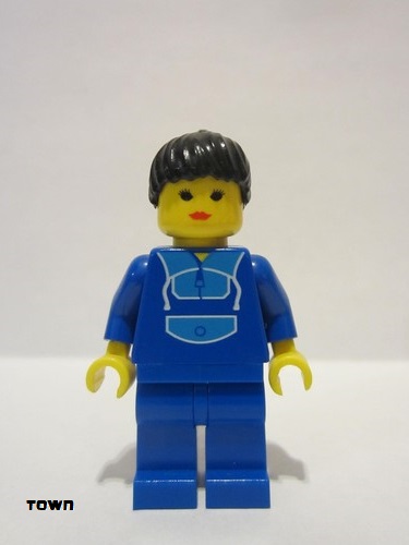 lego 1998 mini figurine twn046 Citizen