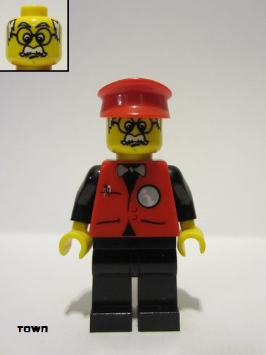 lego 2005 mini figurine inf002 Infomaniac