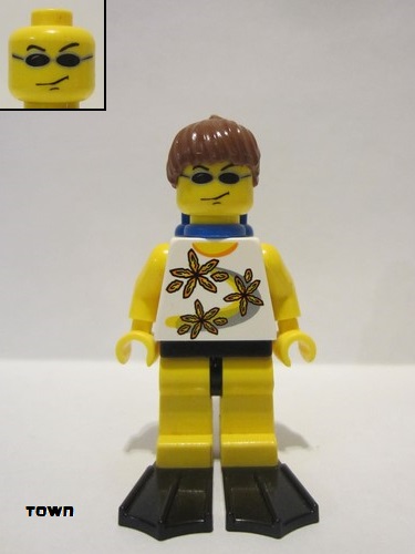 lego 2005 mini figurine twn063a Citizen