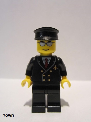 lego 2006 mini figurine air032 Airport - Pilot