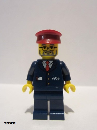 lego 2006 mini figurine trn123 Conductor