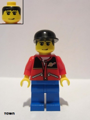 lego 2006 mini figurine twn027 Citizen