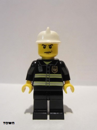 lego 2007 mini figurine cty0044 Fire