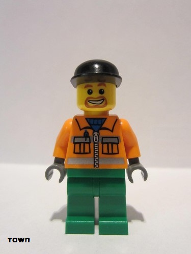 lego 2007 mini figurine cty0046 Sanitary Engineer 1