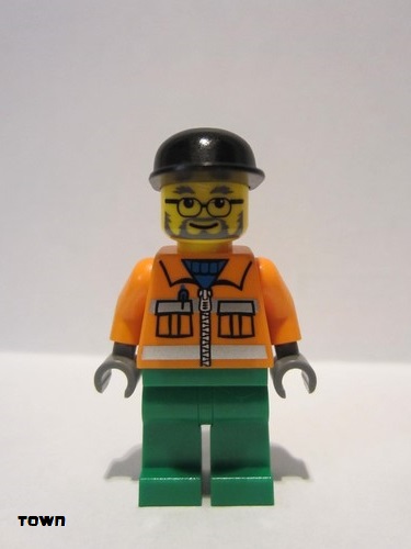 lego 2007 mini figurine cty0049 Sanitary Engineer 2