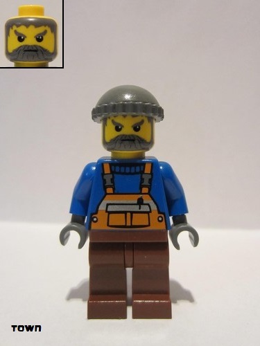 lego 2008 mini figurine cty0064 Citizen