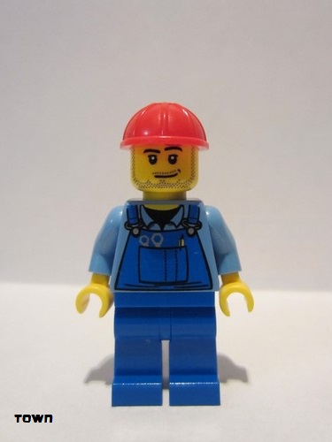 lego 2008 mini figurine cty0104 Citizen