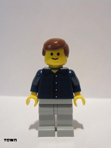 lego 2008 mini figurine twn069 Citizen